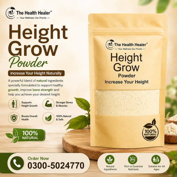 Height Growth Wellness Nutrition Powder – Daily Bone & Growth Support Supplement