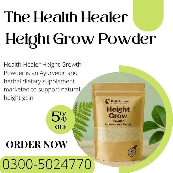 The Health Healer Height Grow Powder In Pakistan